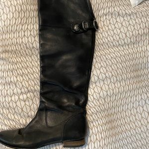 Coach leather boots size 6
